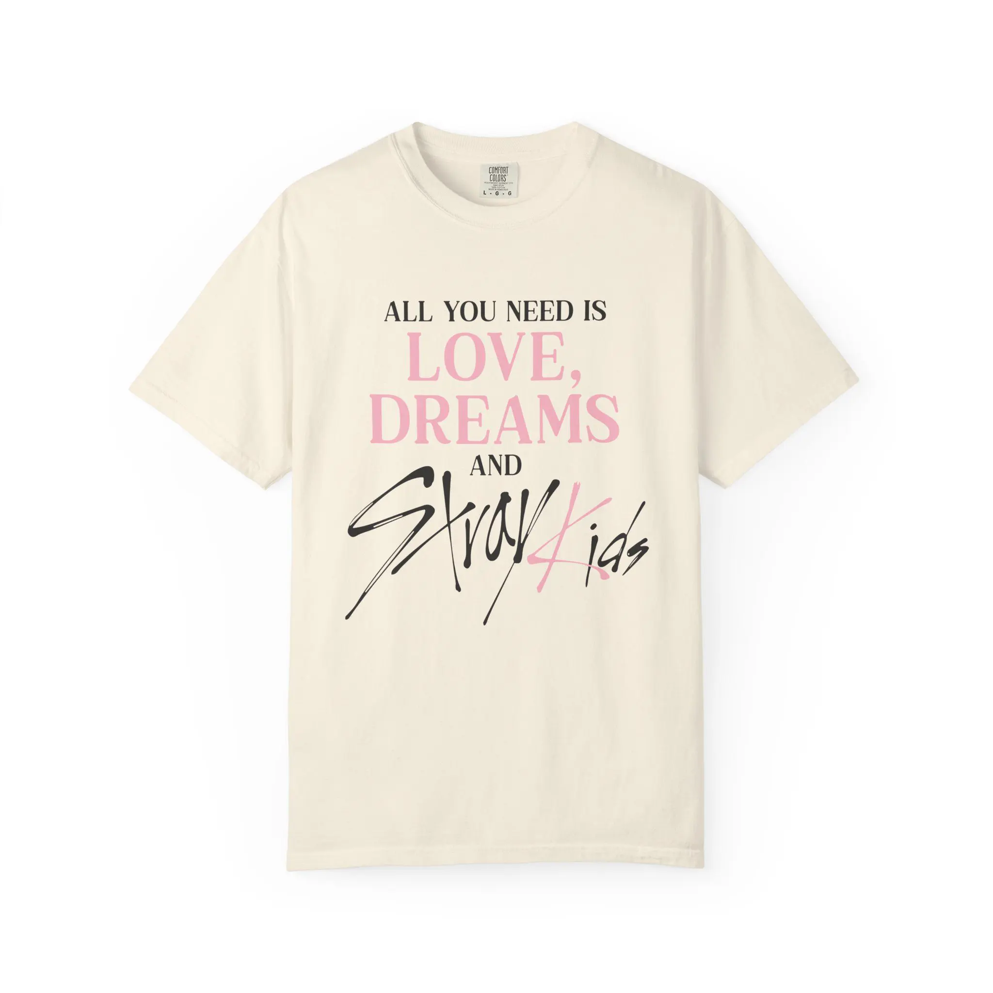 All You Need is Love Dreams and Stray Kids T-Shirt - Image 8