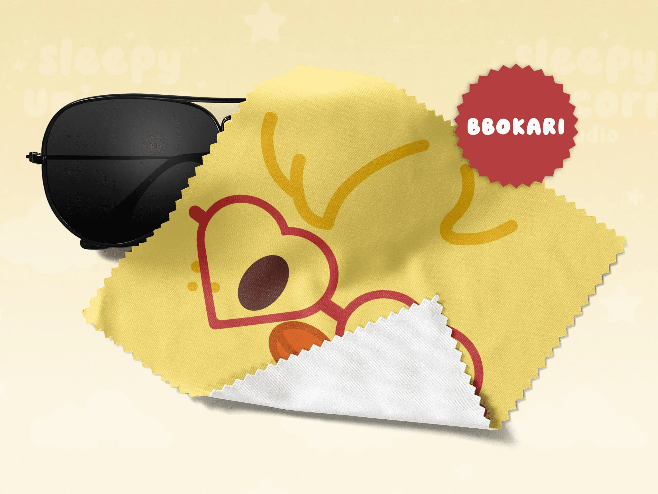 SKZOO Face Eyeglass Cleaning Cloth - Image 7