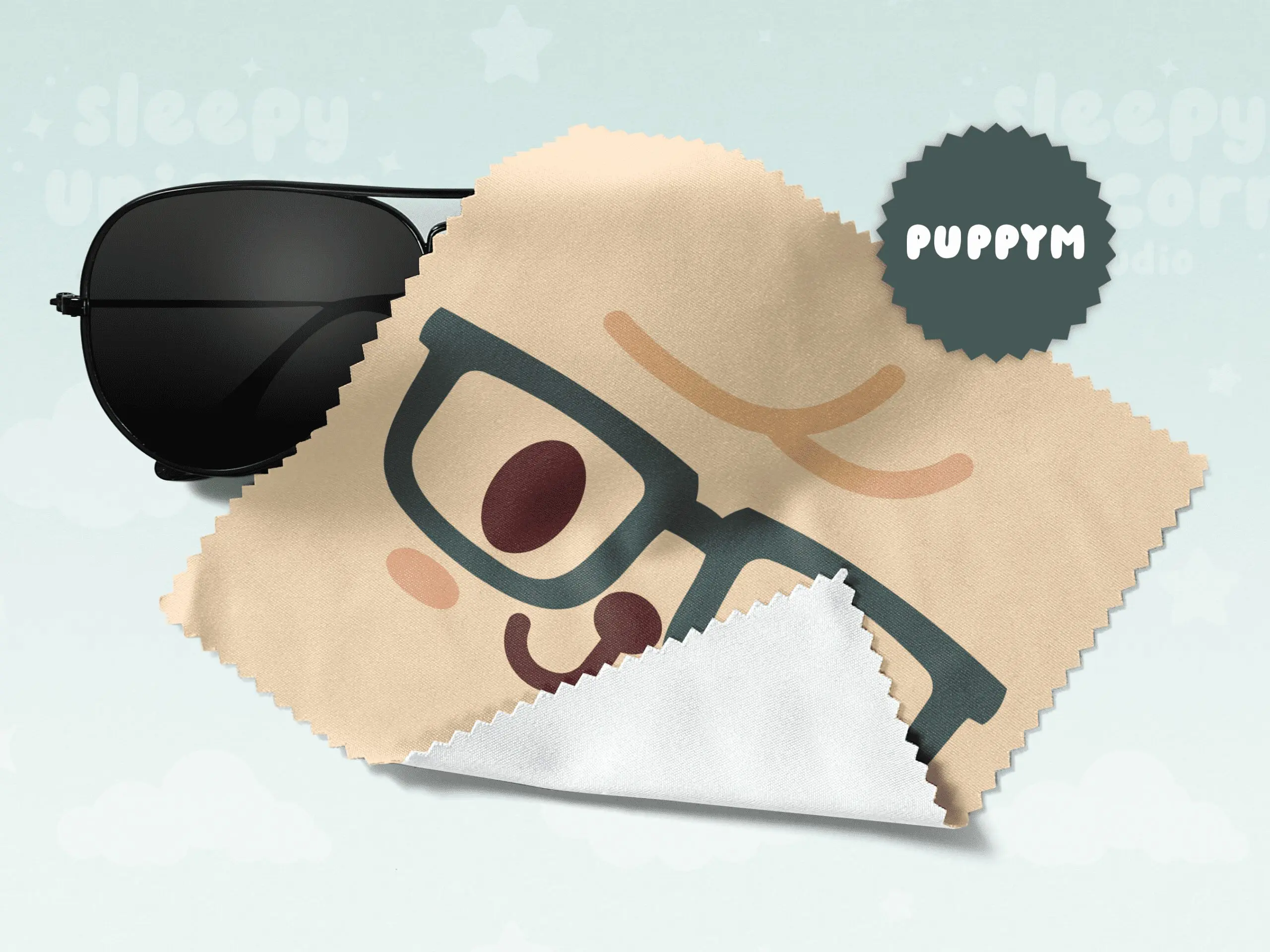 SKZOO Face Eyeglass Cleaning Cloth - Image 8