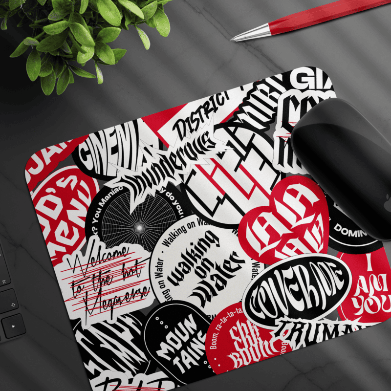 Stray Kids Songs Mouse Pad